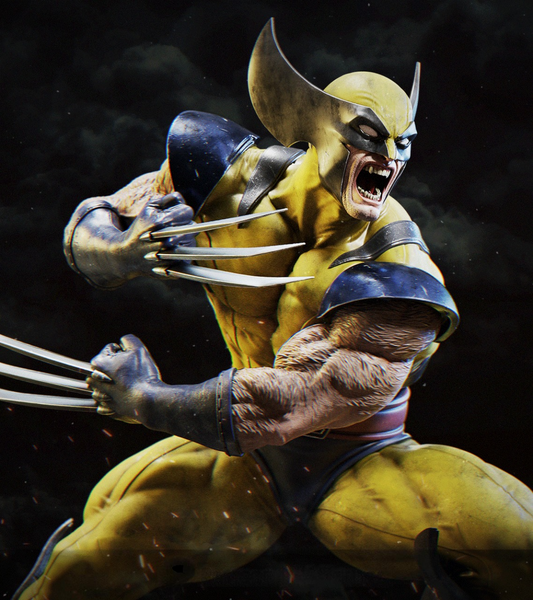 2639 WOLVERINE - LOGAN - STL 3D Print Files