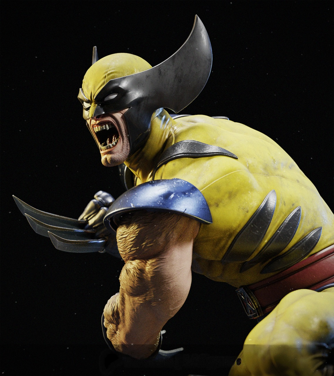 2639 WOLVERINE - LOGAN - STL 3D Print Files