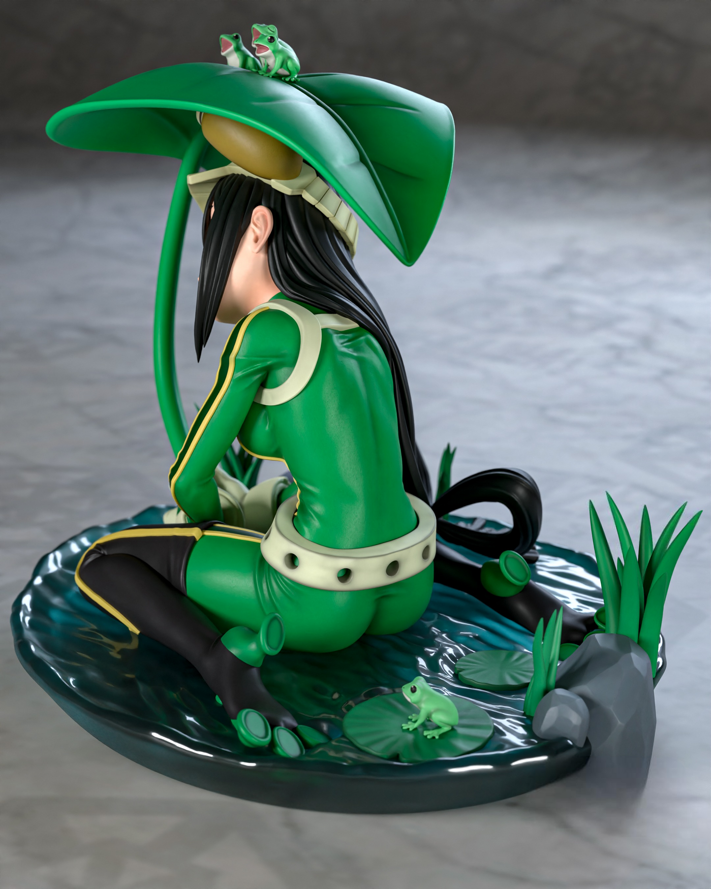 2640 Tsuyu Asui NSFW - My Hero Academia - STL 3D Print Files