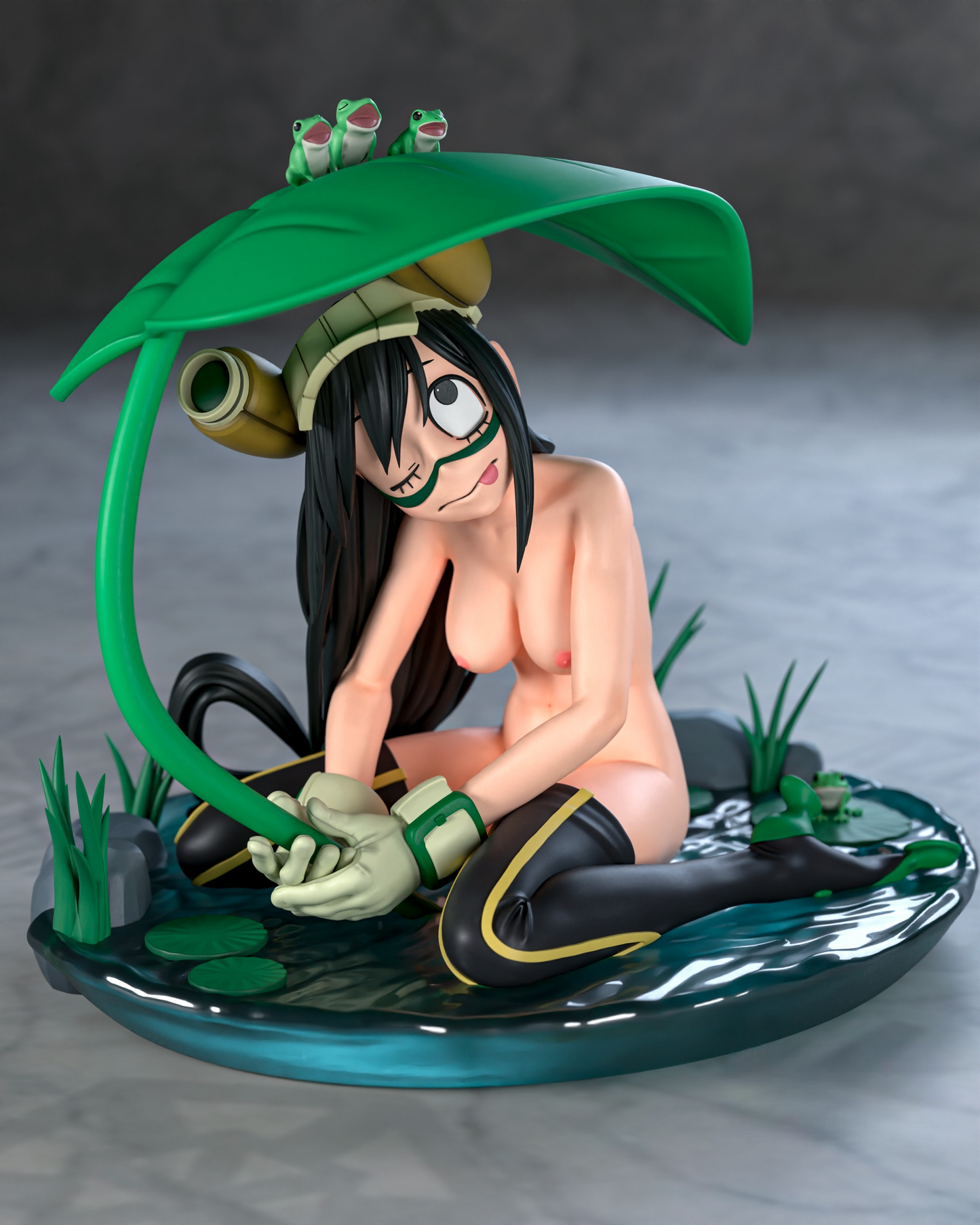 2640 Tsuyu Asui NSFW - My Hero Academia - STL 3D Print Files