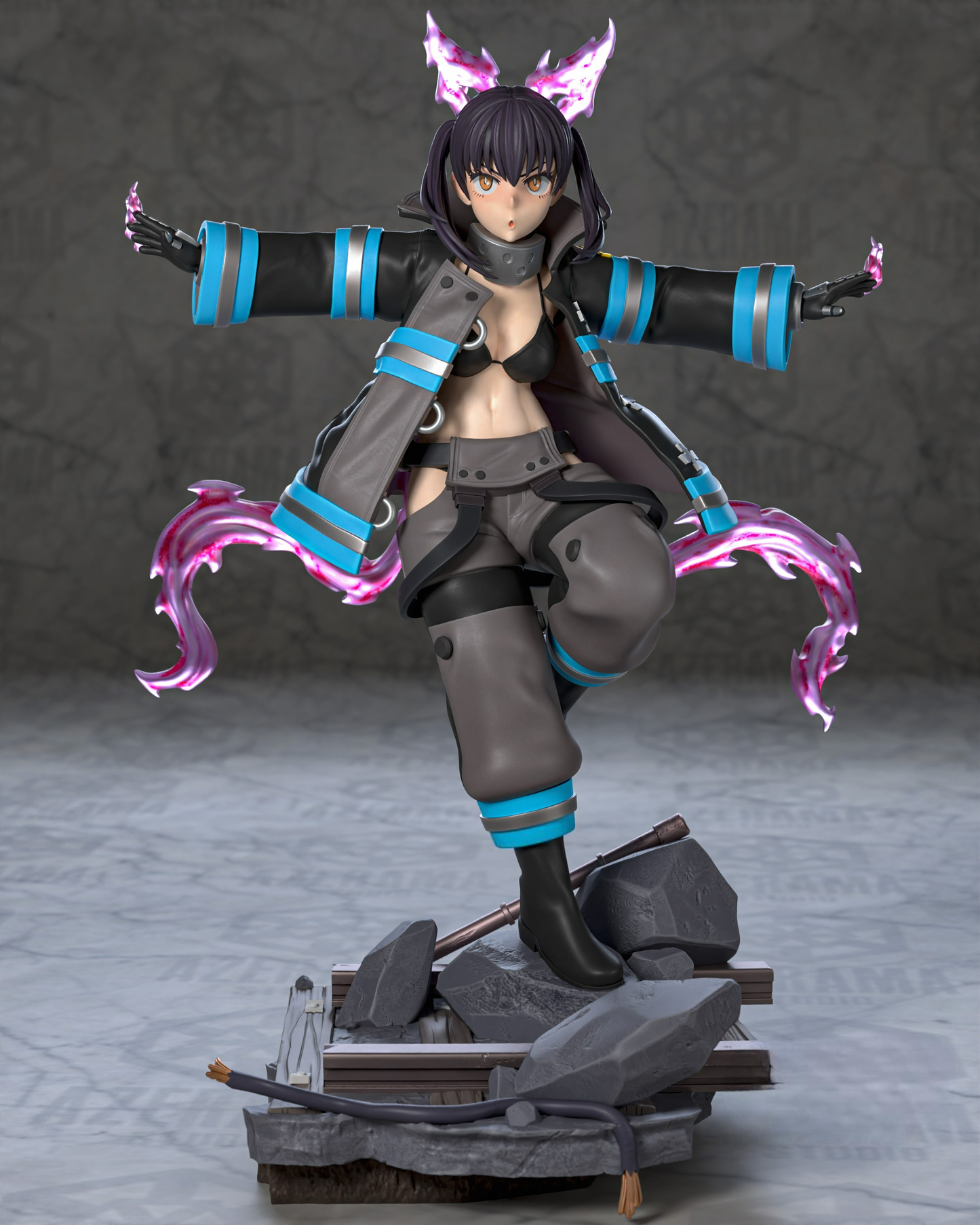 2642 Tamaki Kotatsu NSFW - Fire Force - STL 3D Print Files