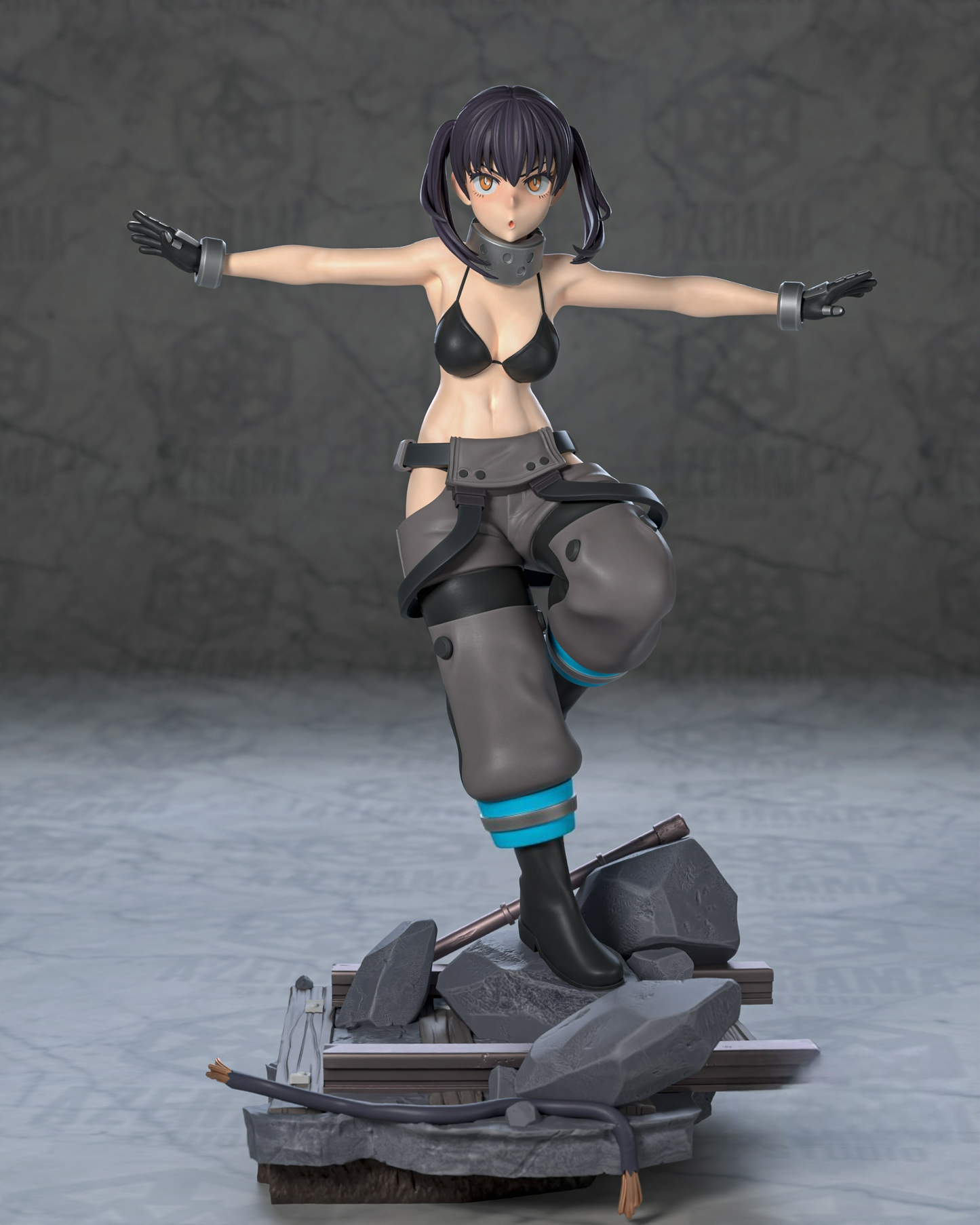 2642 Tamaki Kotatsu NSFW - Fire Force - STL 3D Print Files