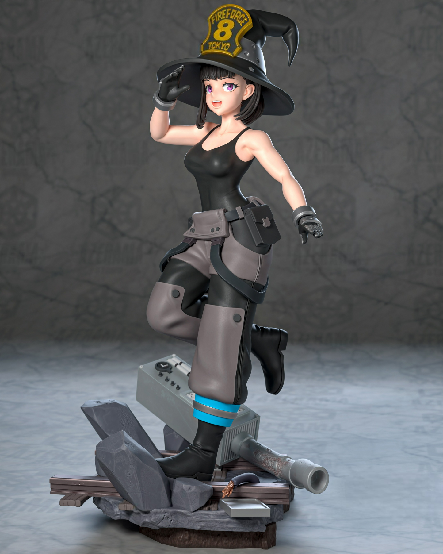 2643 Maki Oze NSFW - Fire Force - STL 3D Print Files