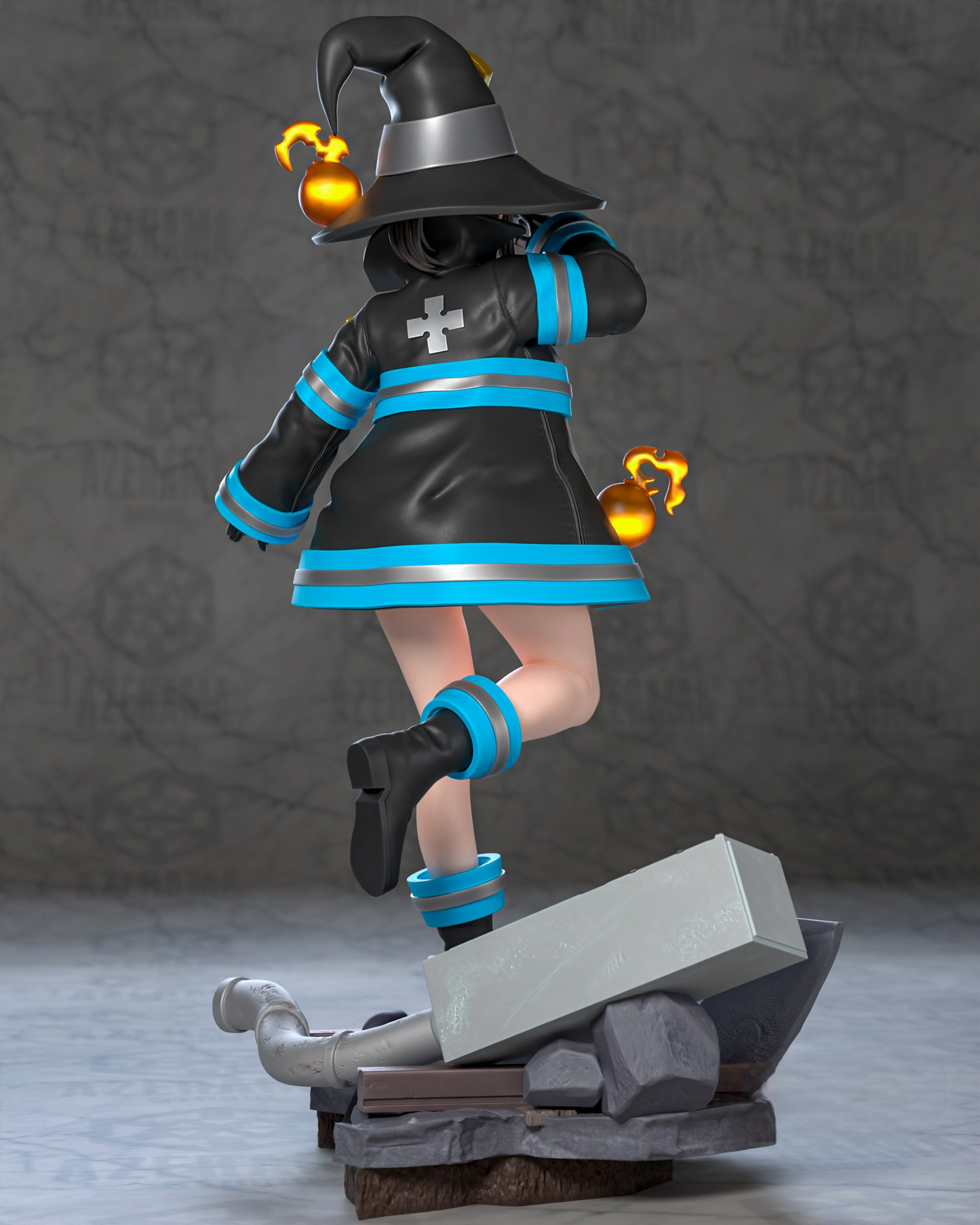 2643 Maki Oze NSFW - Fire Force - STL 3D Print Files