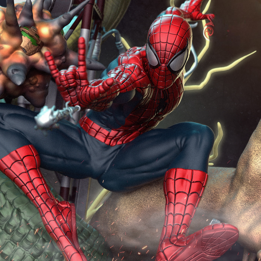 2644 Spider-Man vs Sinister Six Diorama - STL 3D Print Files