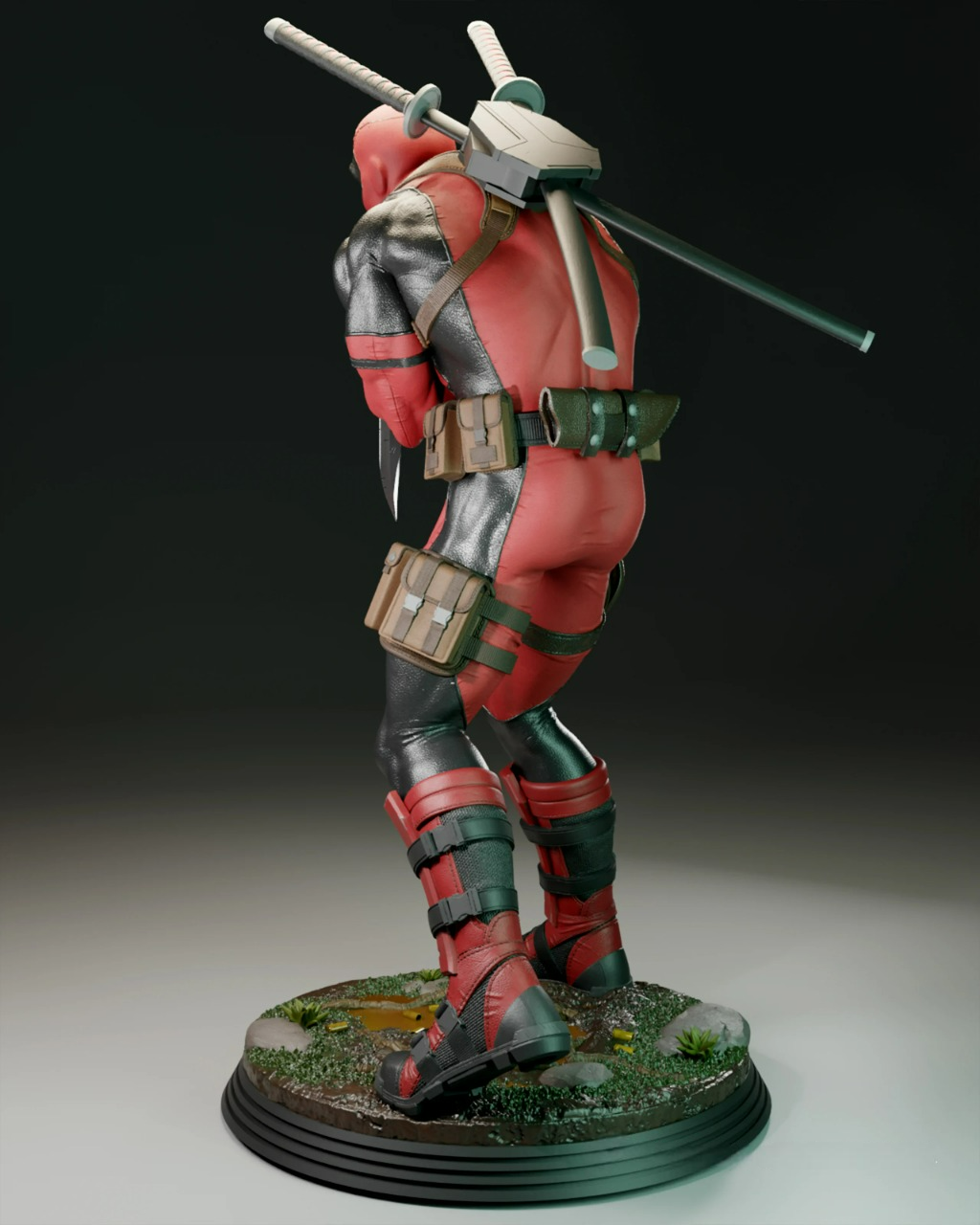 2645 Deadpool - Marvel Comics - STL 3D Print Files