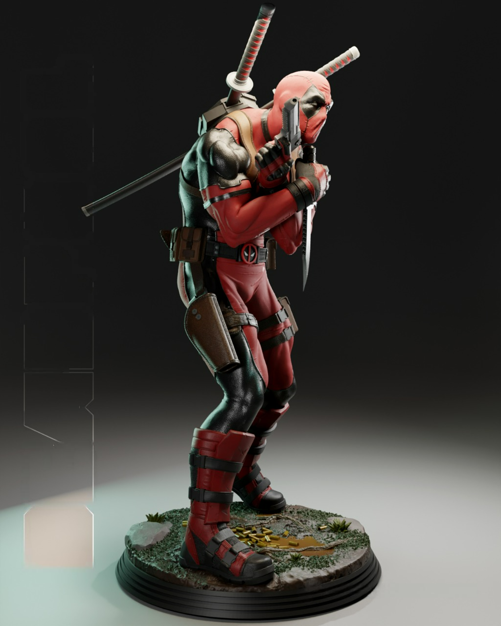 2645 Deadpool - Marvel Comics - STL 3D Print Files