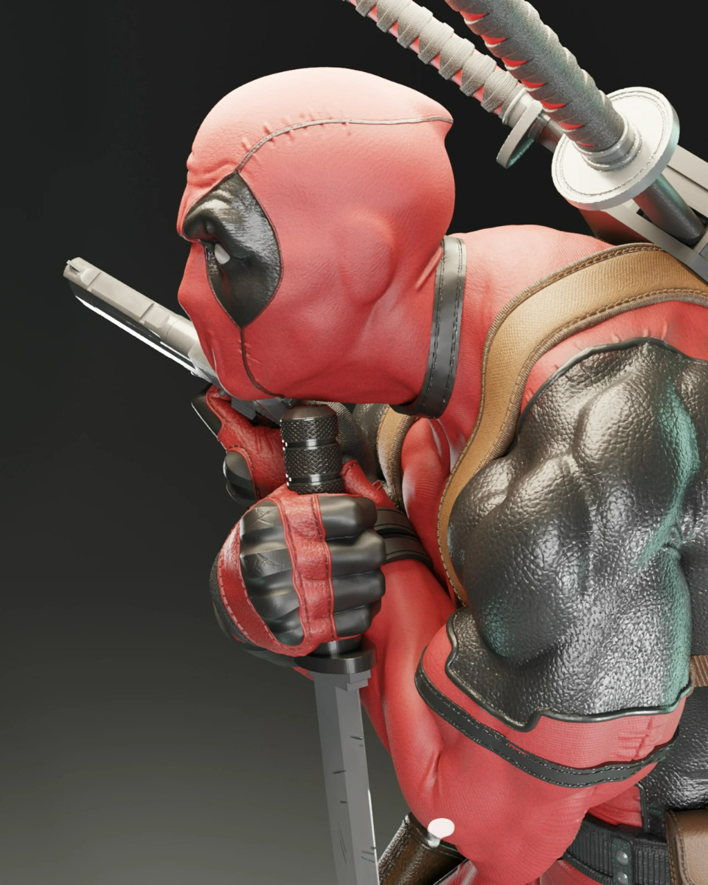 2645 Deadpool - Marvel Comics - STL 3D Print Files