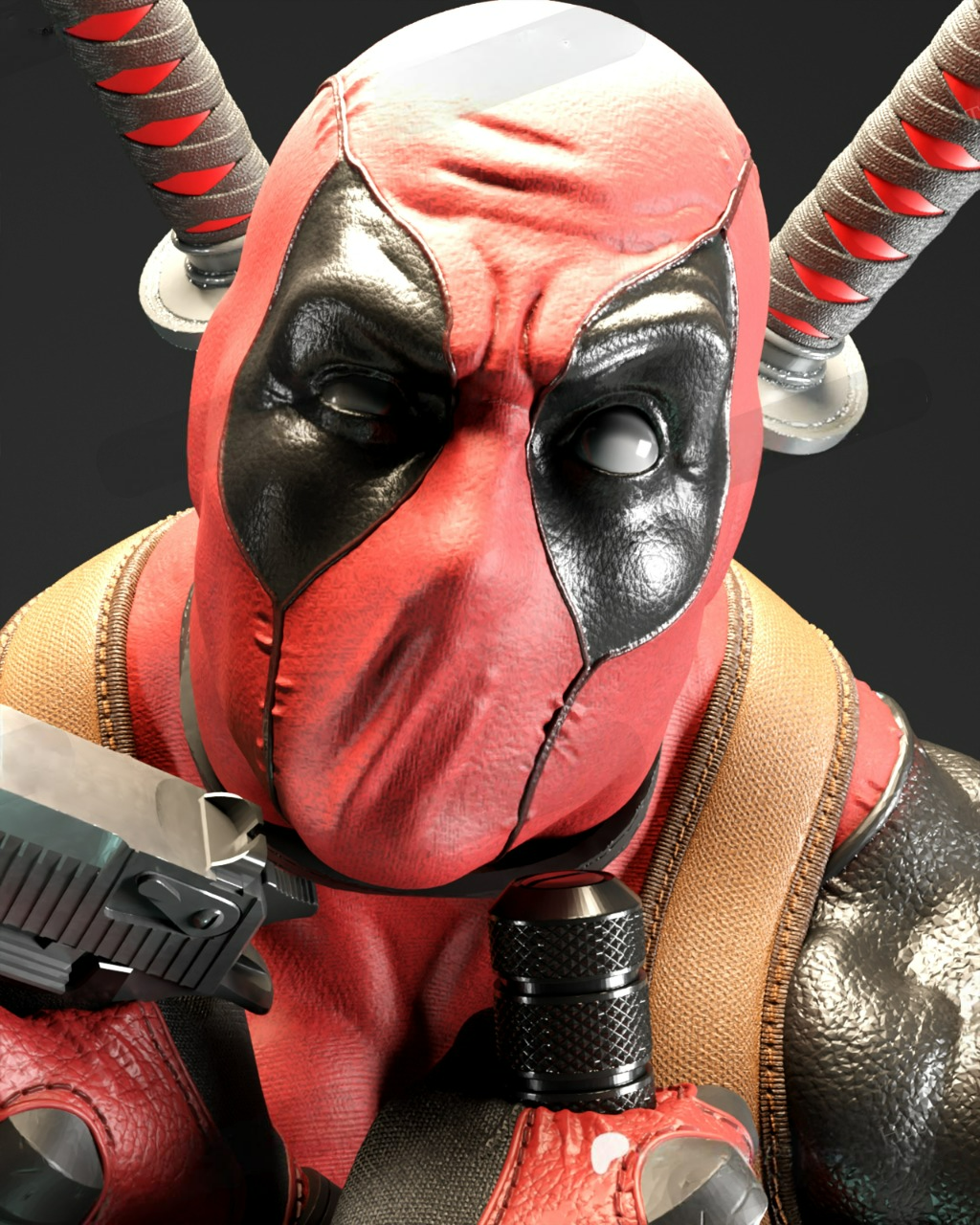 2645 Deadpool - Marvel Comics - STL 3D Print Files