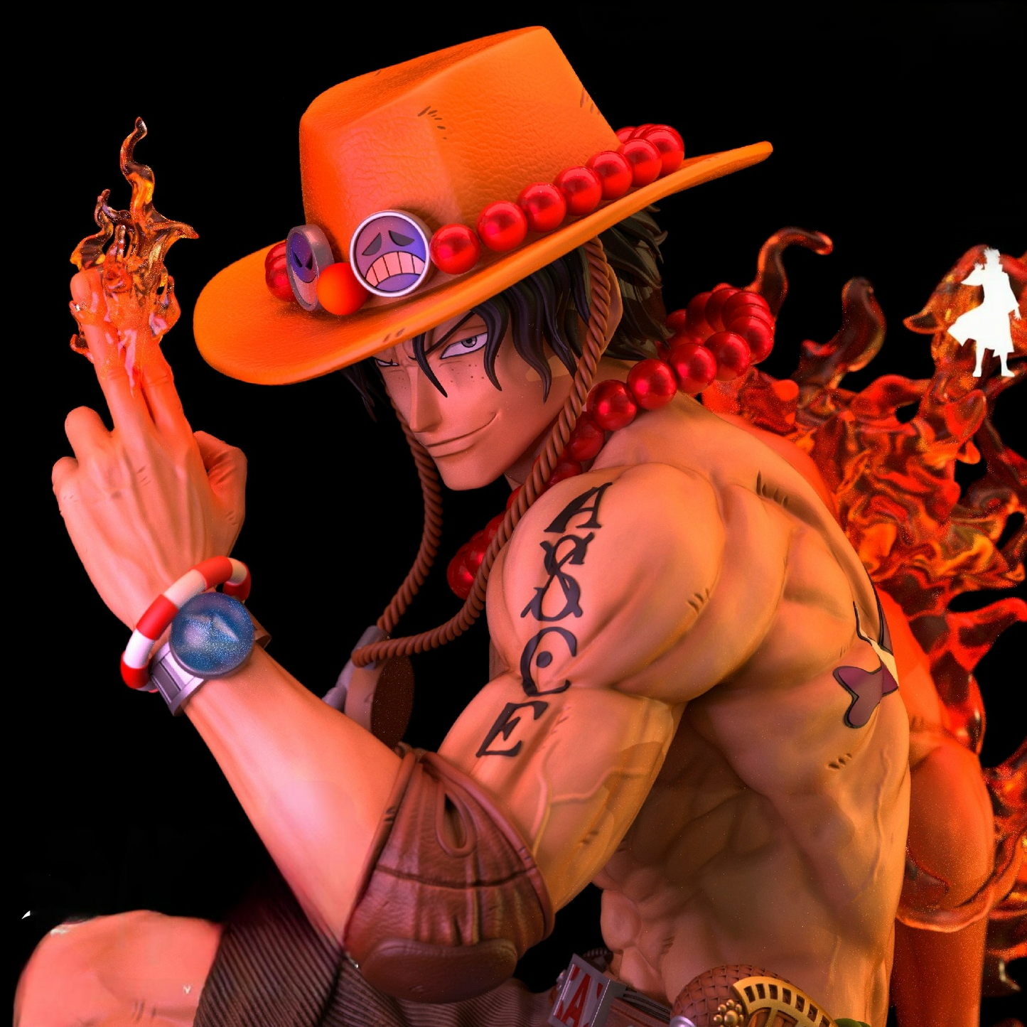 2646 Portgas D. Ace - One Piece - STL 3D Print Files