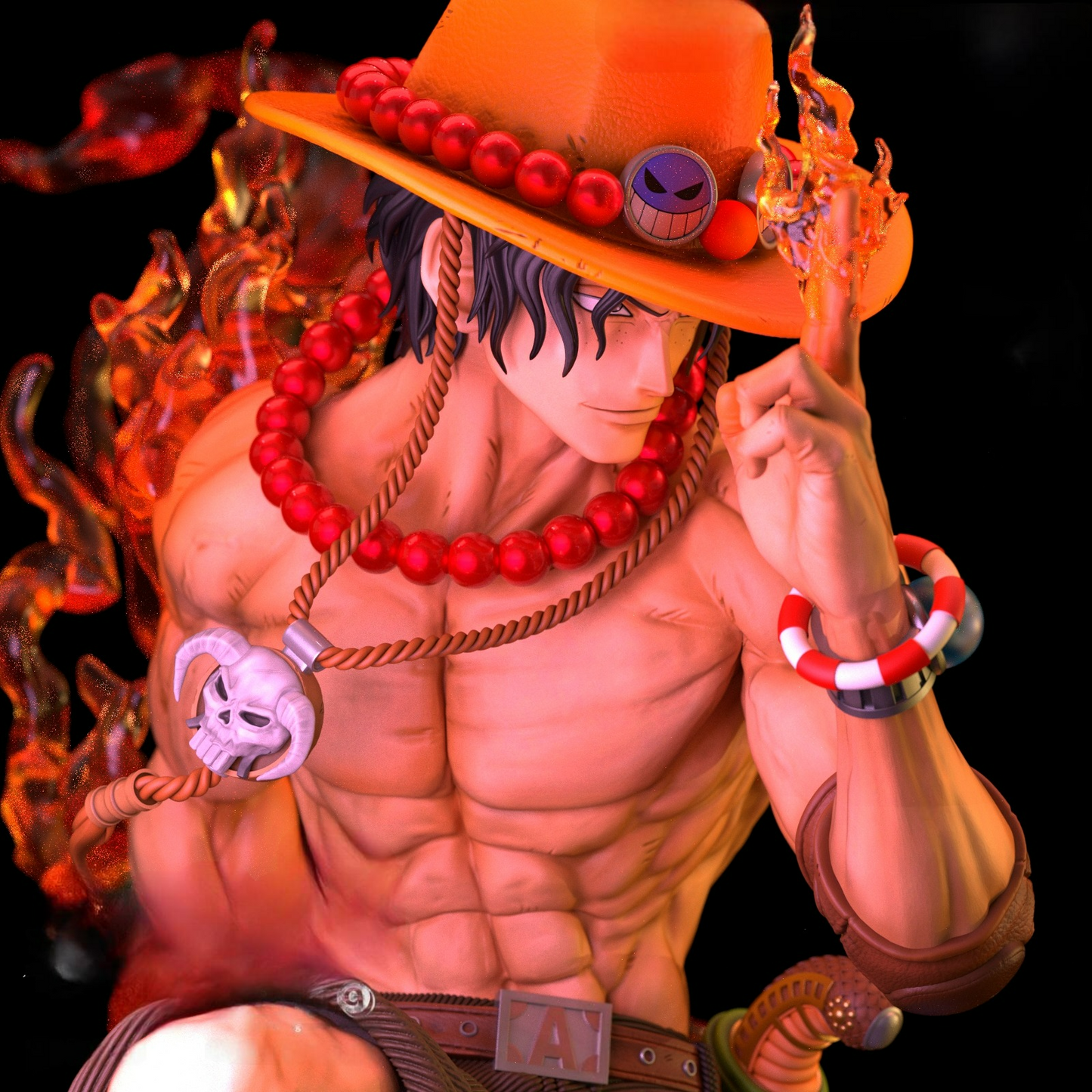 2646 Portgas D. Ace - One Piece - STL 3D Print Files