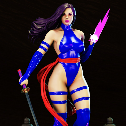 2648 Psylocke NSFW - X-men - STL 3D Print Files