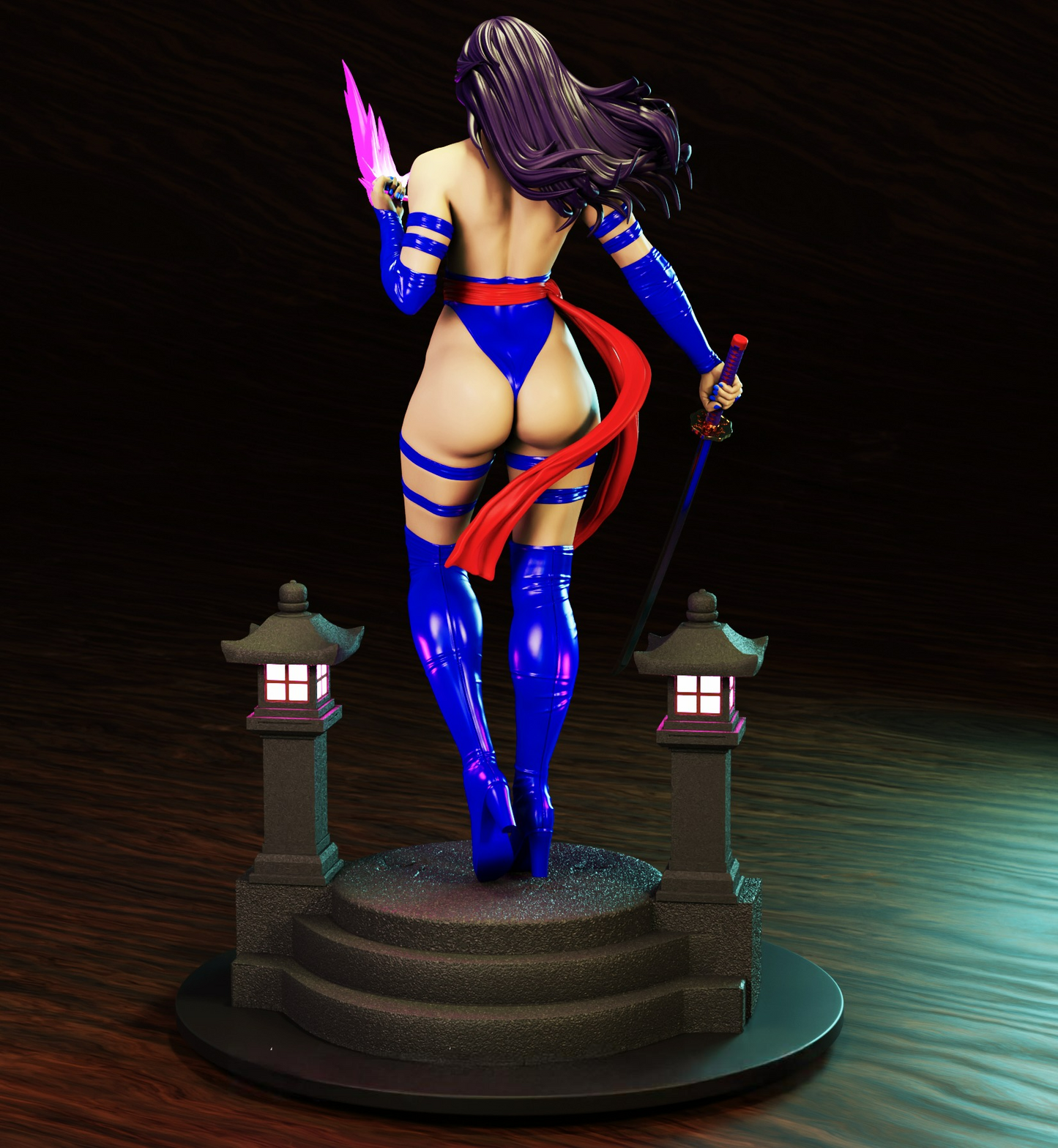 2648 Psylocke NSFW - X-men - STL 3D Print Files