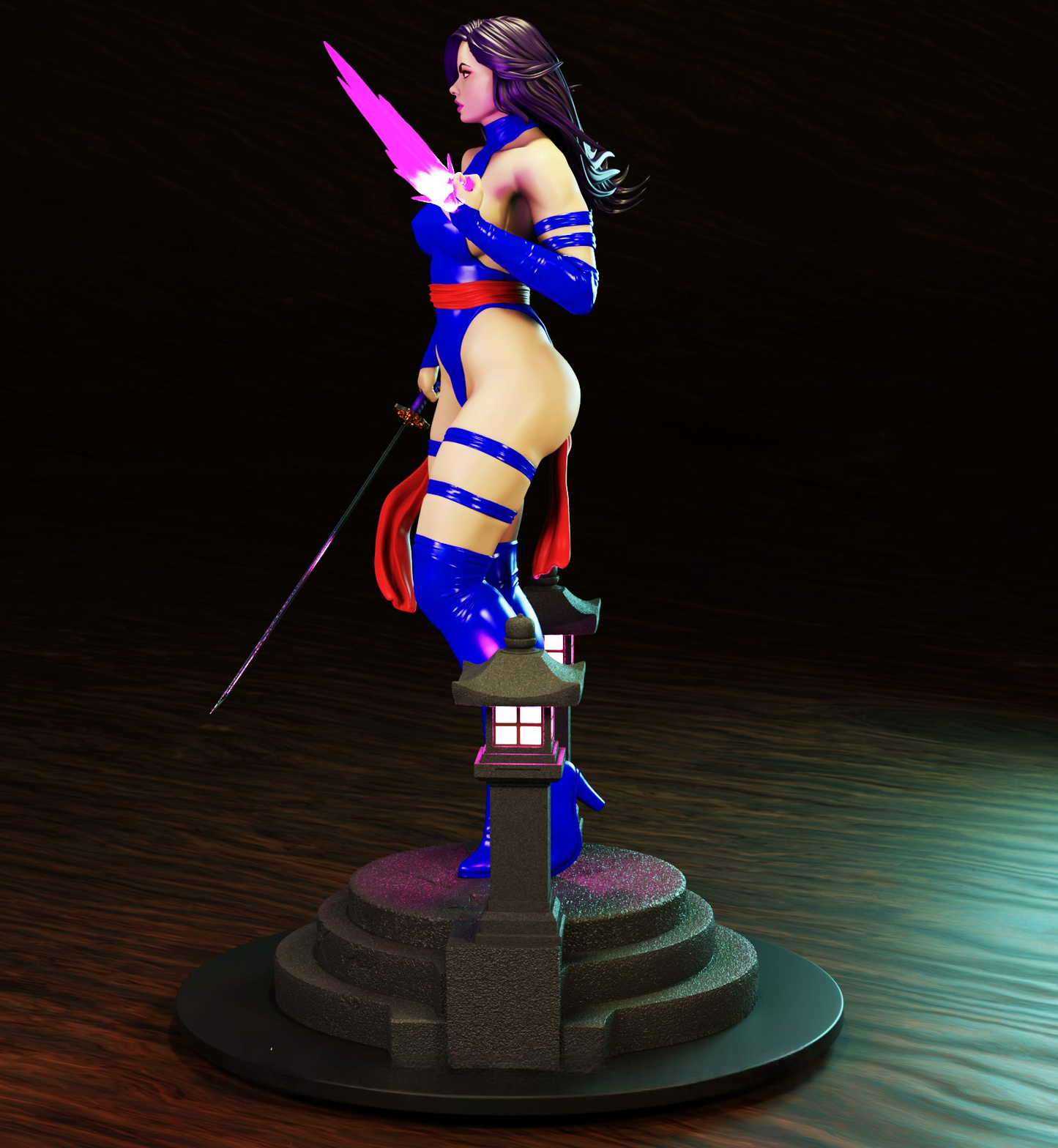 2648 Psylocke NSFW - X-men - STL 3D Print Files