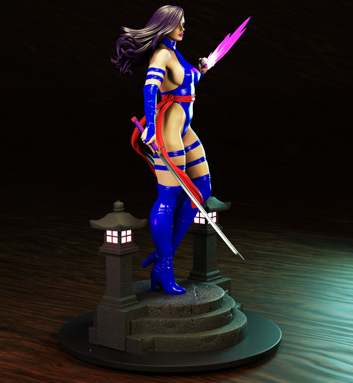 2648 Psylocke NSFW - X-men - STL 3D Print Files