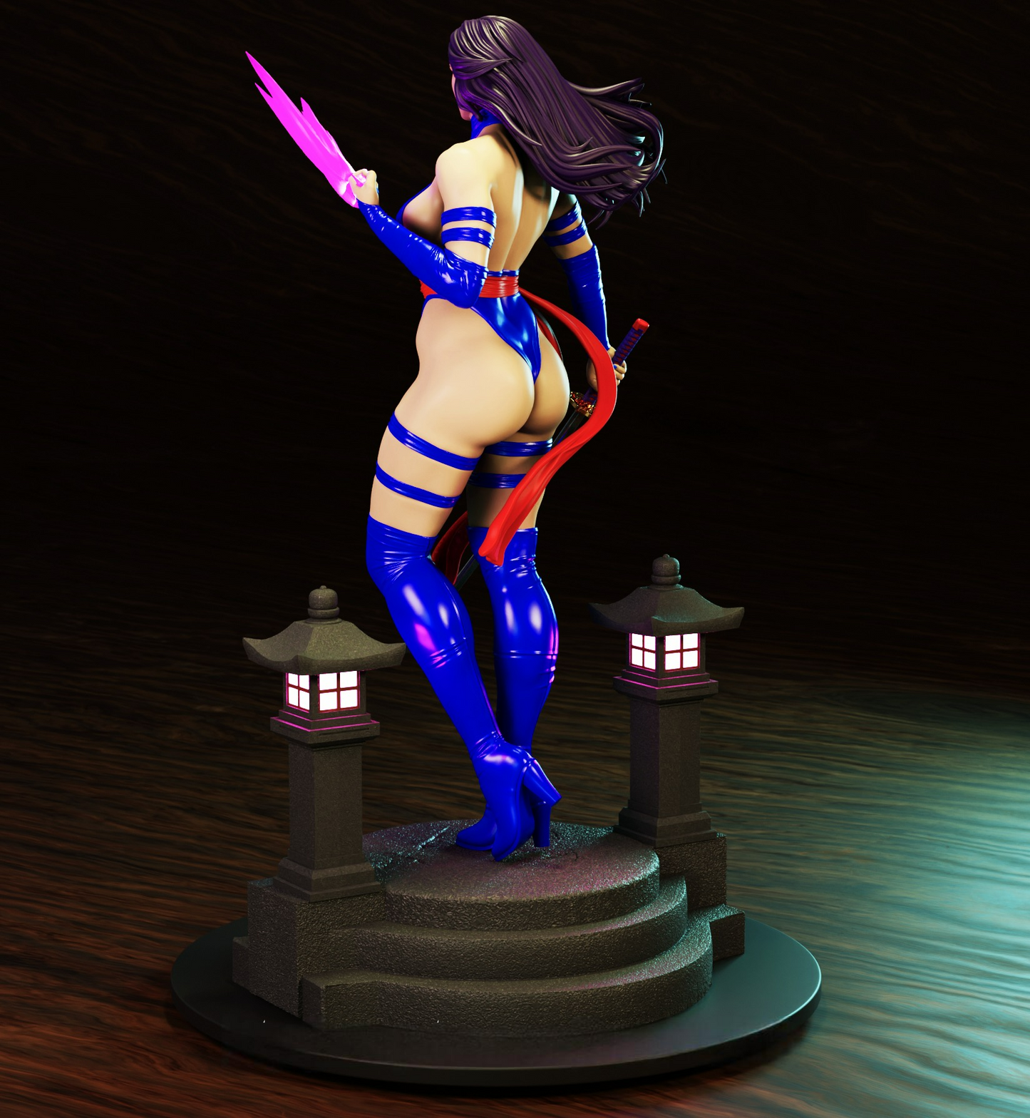 2648 Psylocke NSFW - X-men - STL 3D Print Files