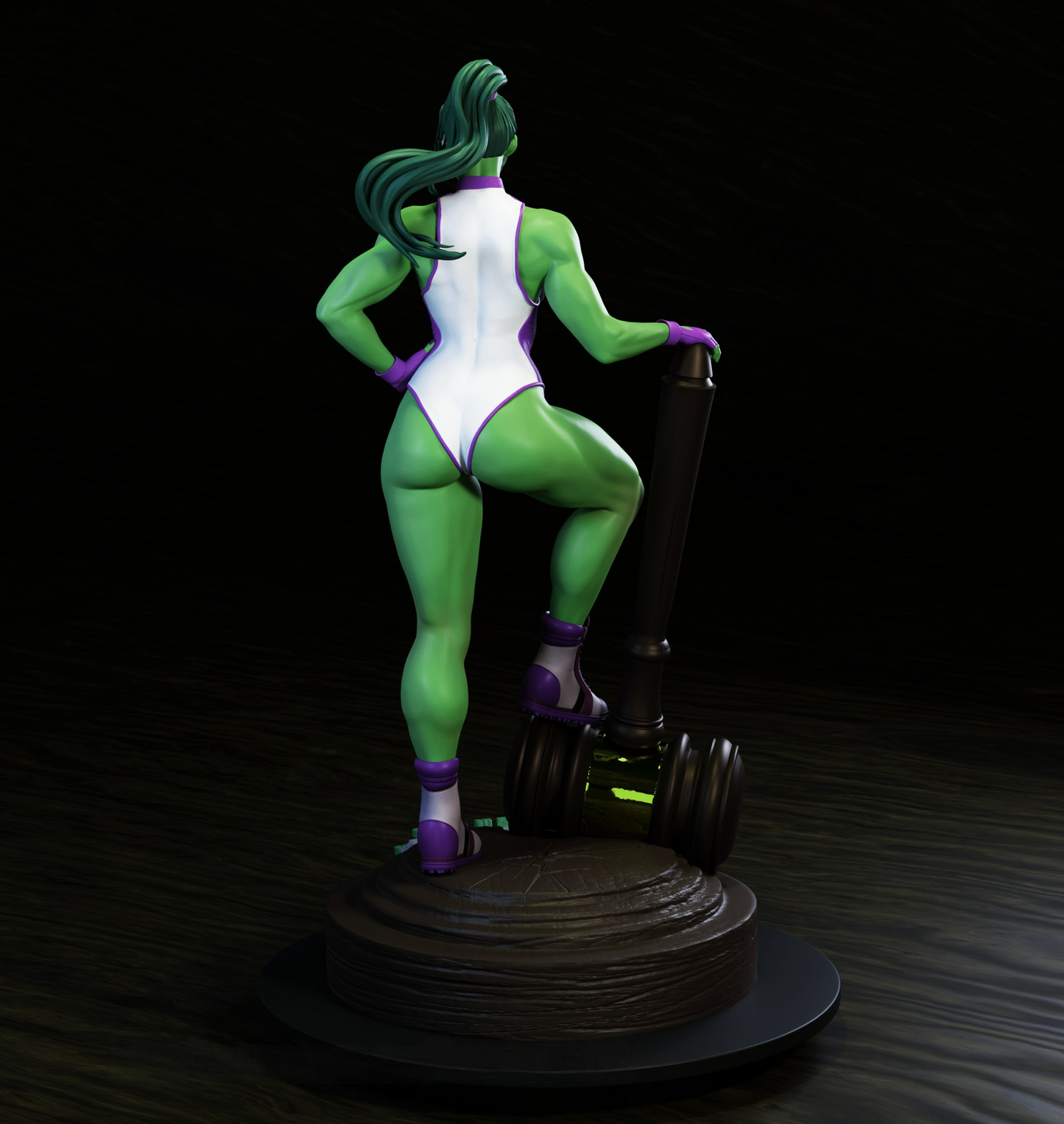 2647 She Hulk NSFW - Marvel Comics - STL 3D Print Files