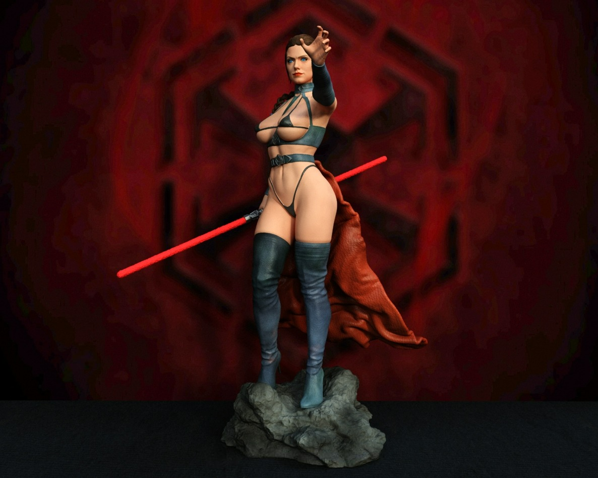 2653 Dark Rey Skywalker NSFW - Star Wars - STL 3D Print Files