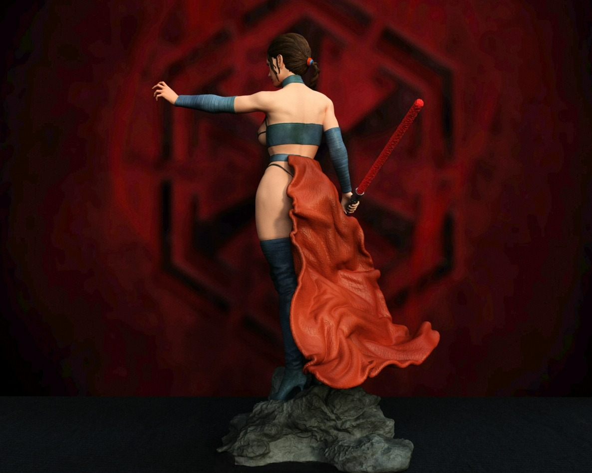 2653 Dark Rey Skywalker NSFW - Star Wars - STL 3D Print Files