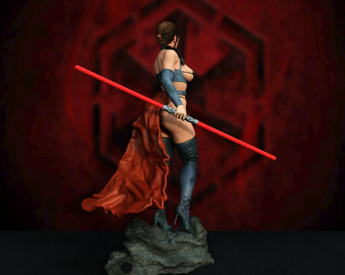 2653 Dark Rey Skywalker NSFW - Star Wars - STL 3D Print Files