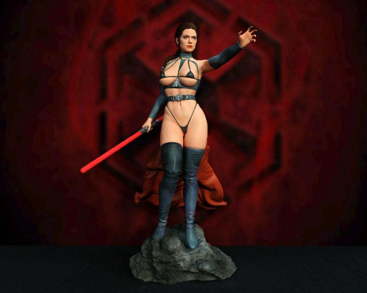 2653 Dark Rey Skywalker NSFW - Star Wars - STL 3D Print Files