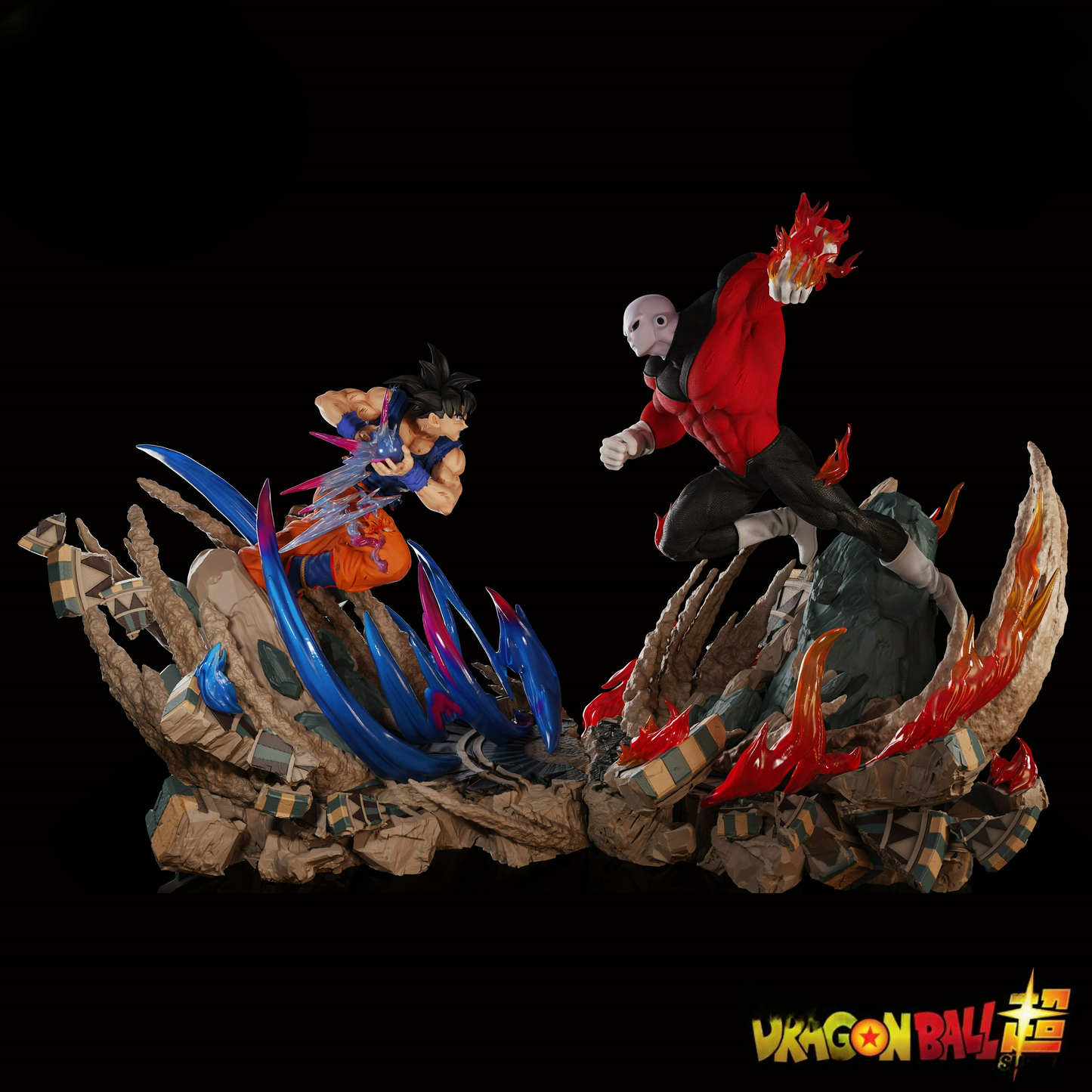 2656 Goku Vs Jiren - Dragon Ball Super - STL 3D Print Files