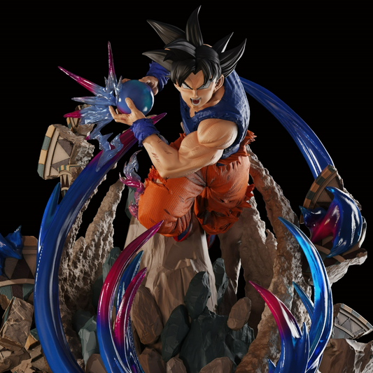 2656 Goku Vs Jiren - Dragon Ball Super - STL 3D Print Files