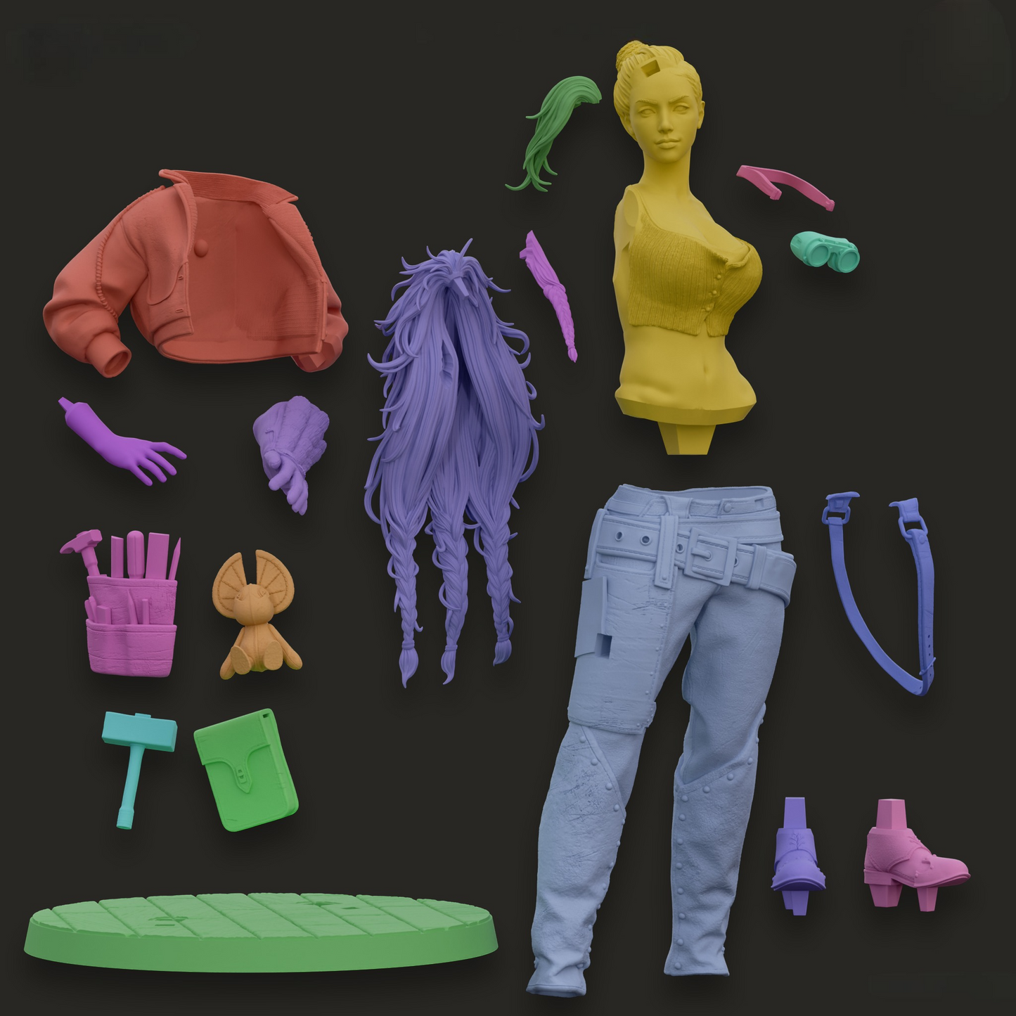 2661 Gemma - Monster Hunter Wilds - STL 3D Print Files