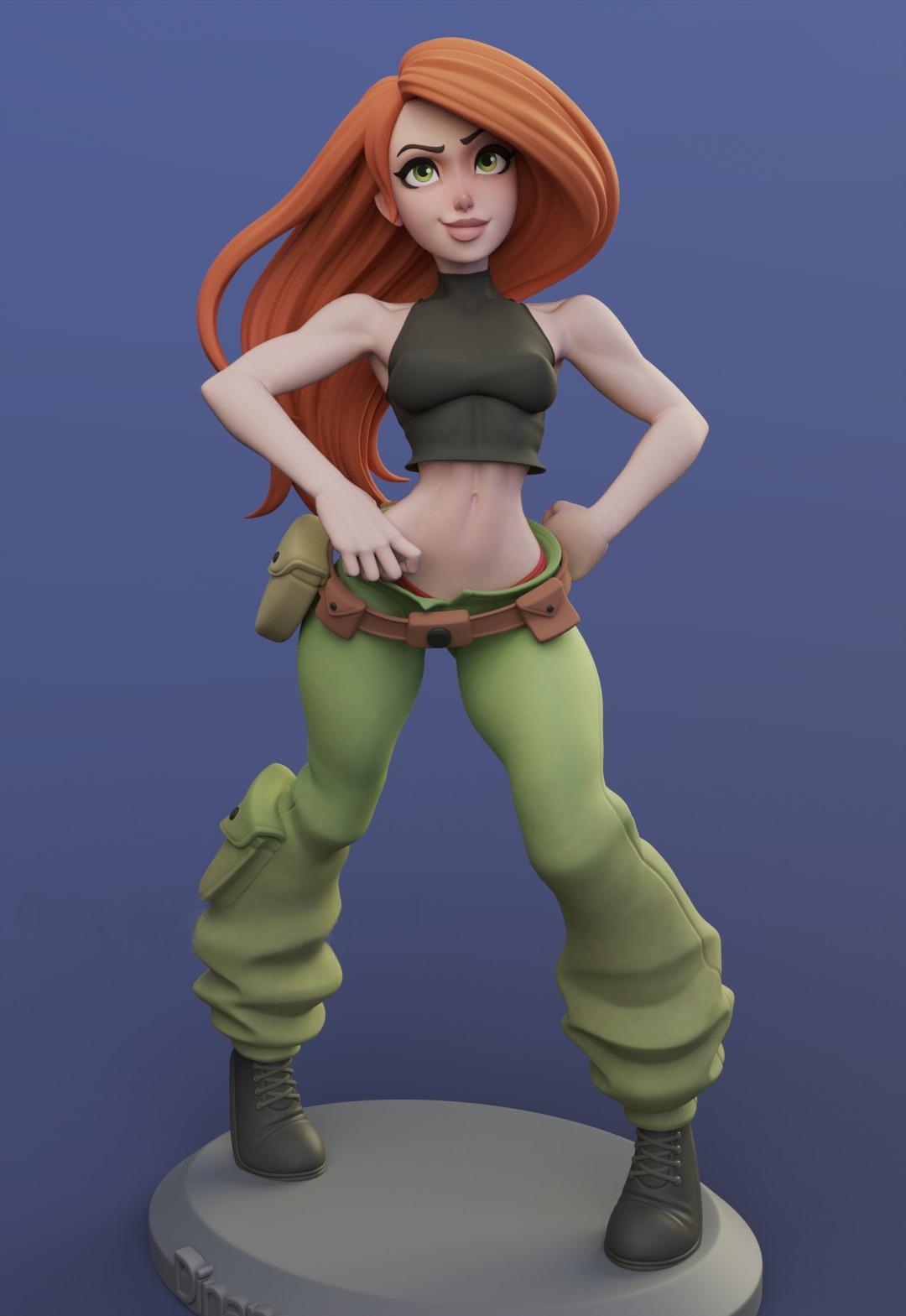 2663 Shego NSFW - Kim Possible - STL 3D Print Files