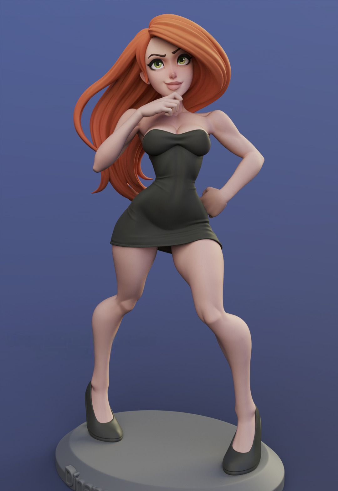 2663 Shego NSFW - Kim Possible - STL 3D Print Files