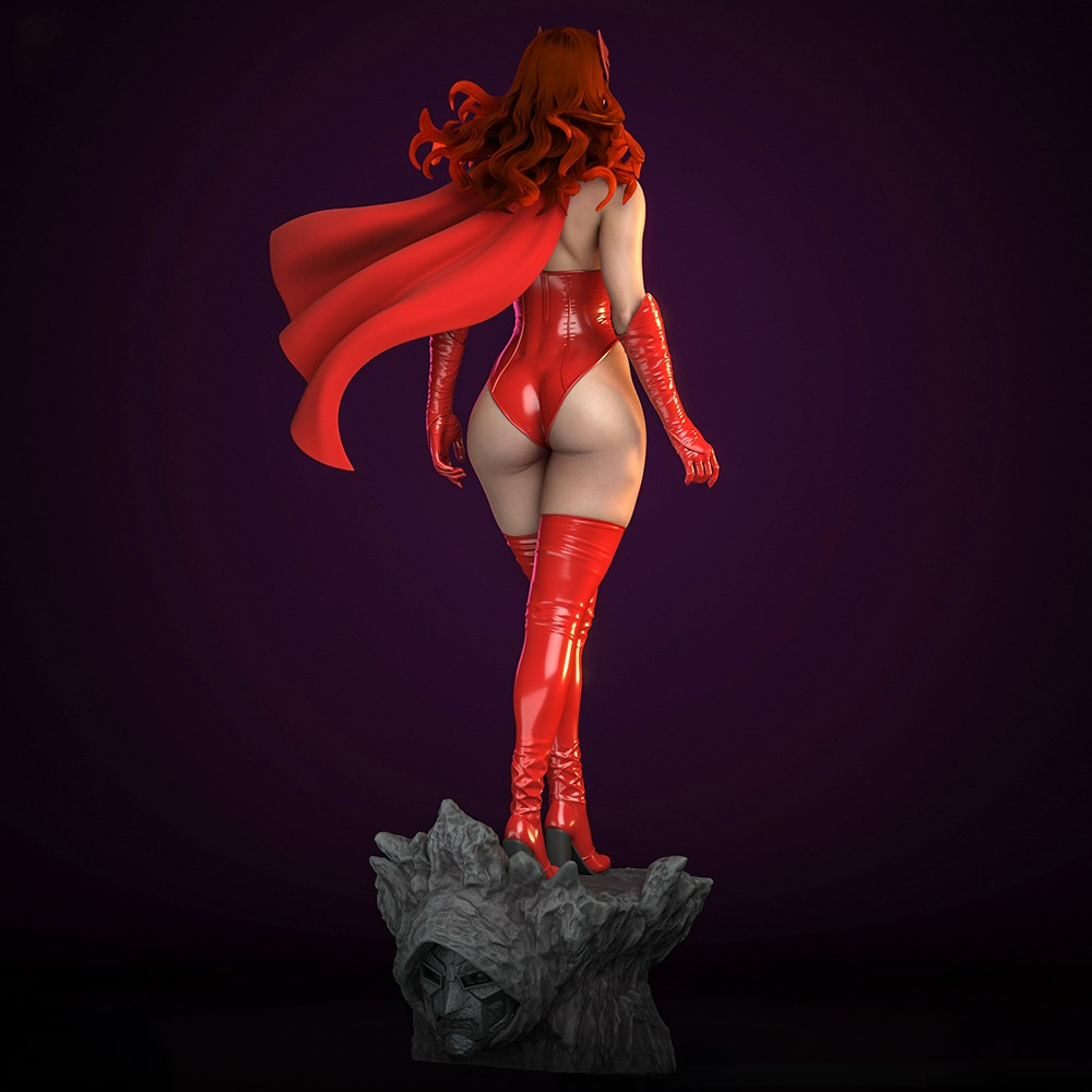 2664 Scarlet Witch - Wanda Maximoff - STL 3D Print Files