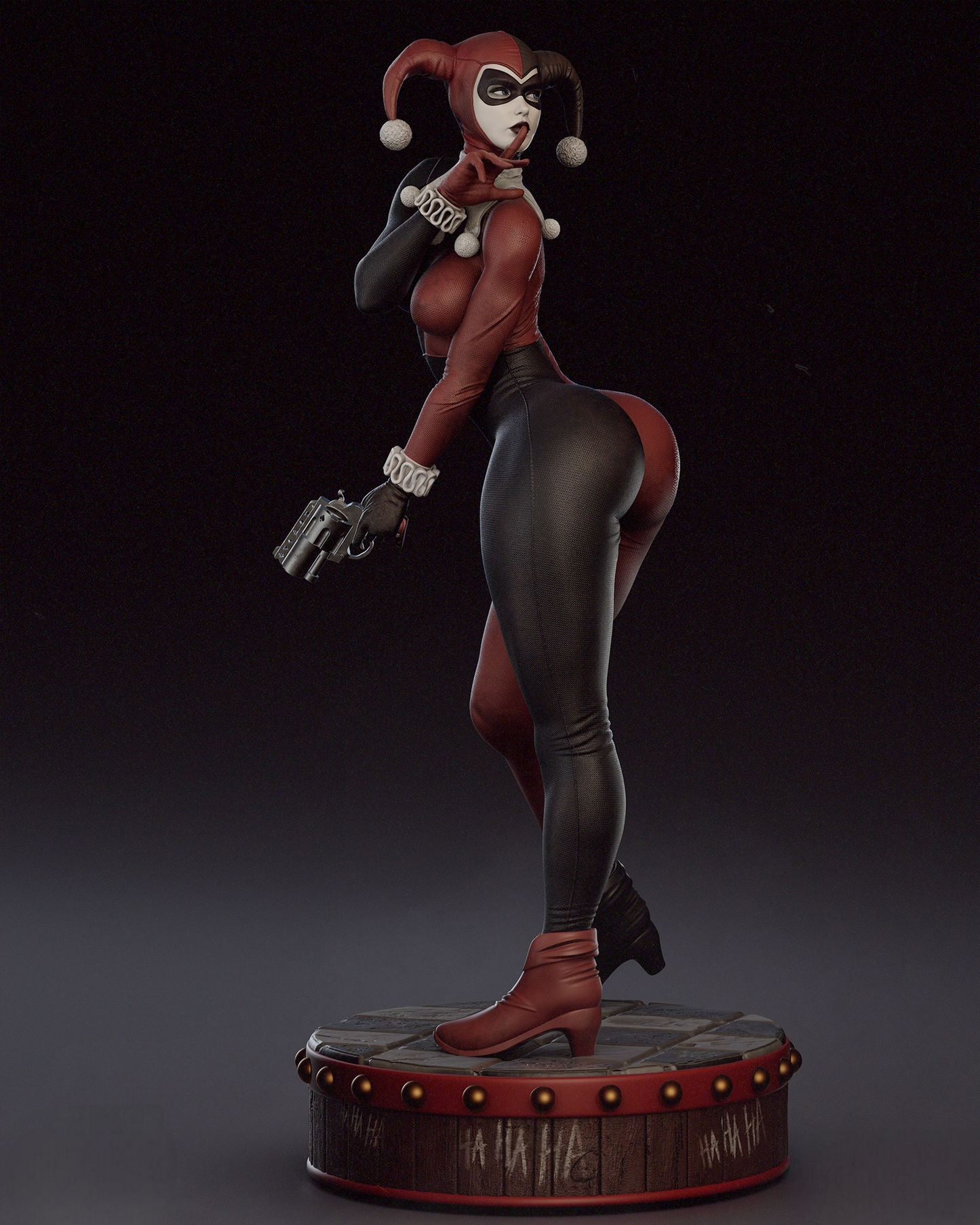 2667 Harley Quinn Classic NSFW - DC Comics - STL 3D Print Files