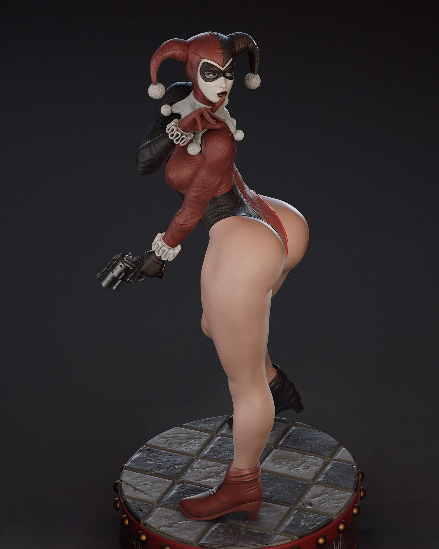 2667 Harley Quinn Classic NSFW - DC Comics - STL 3D Print Files