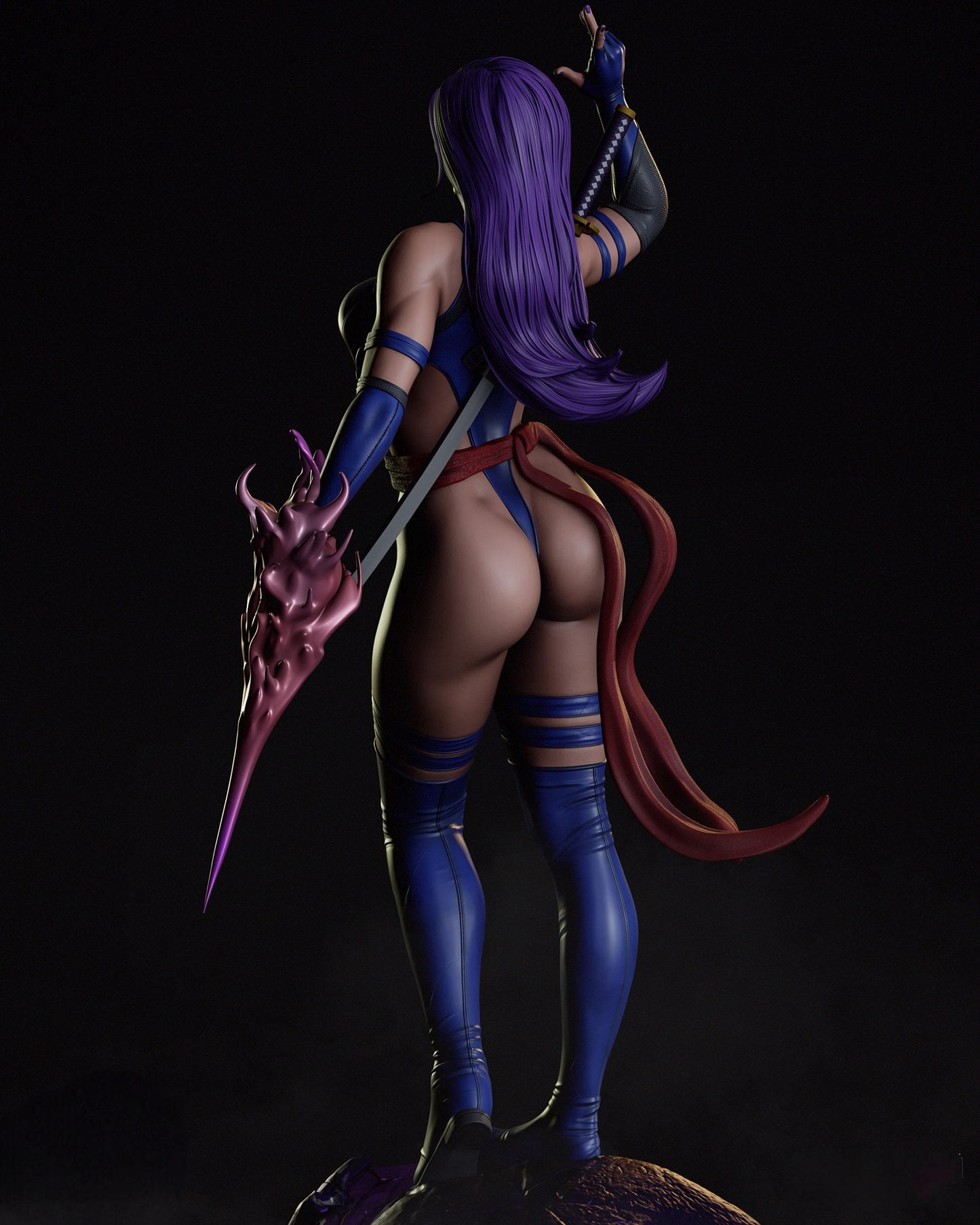 2668 Psylocke NSFW - X-men - STL 3D Print Files