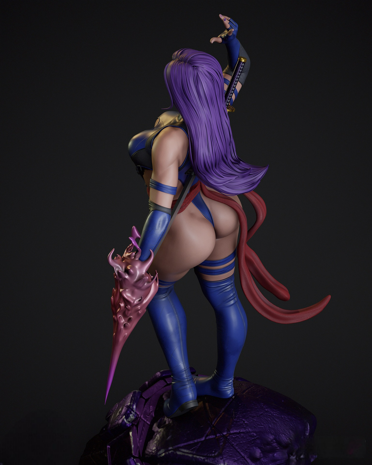 2668 Psylocke NSFW - X-men - STL 3D Print Files