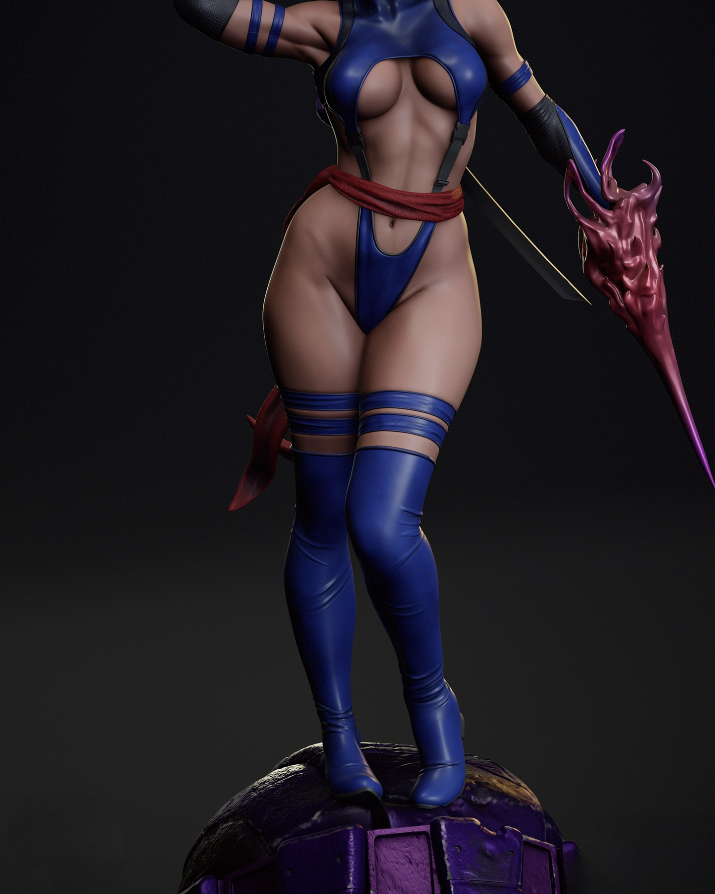 2668 Psylocke NSFW - X-men - STL 3D Print Files