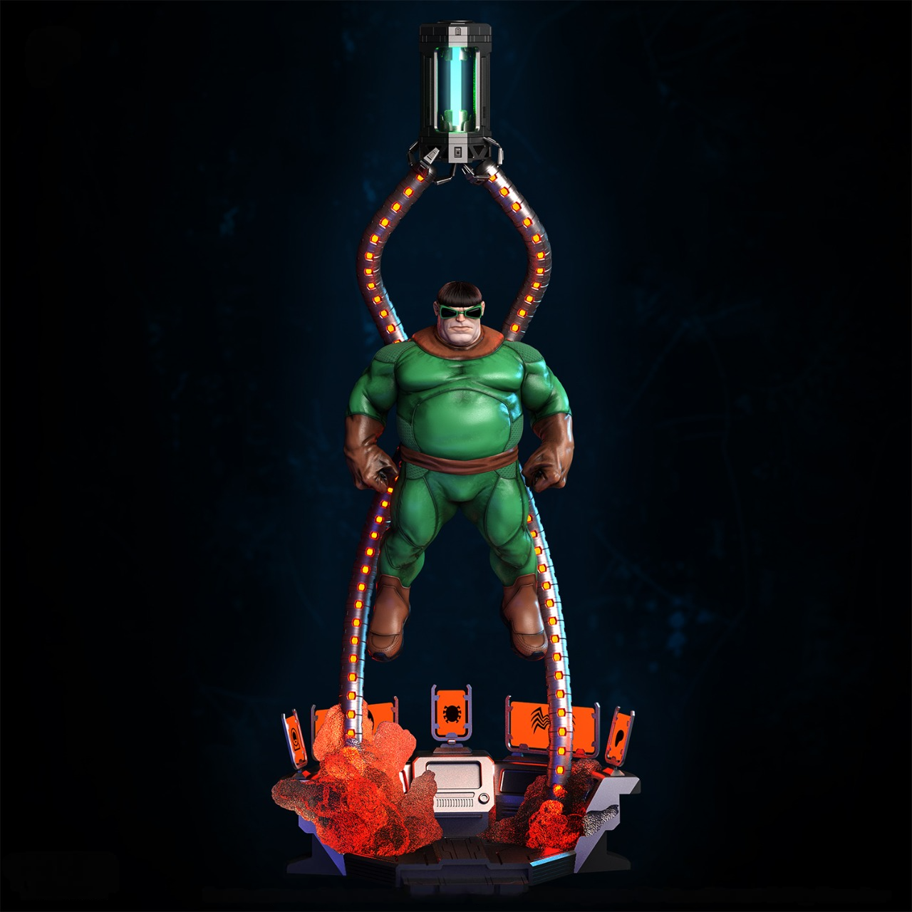 2669 Doctor Octopus - Spider-Man - STL 3D Print Files