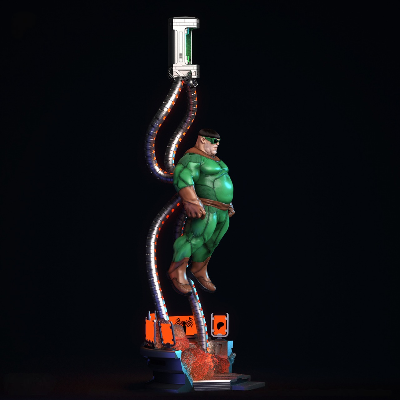 2669 Doctor Octopus - Spider-Man - STL 3D Print Files