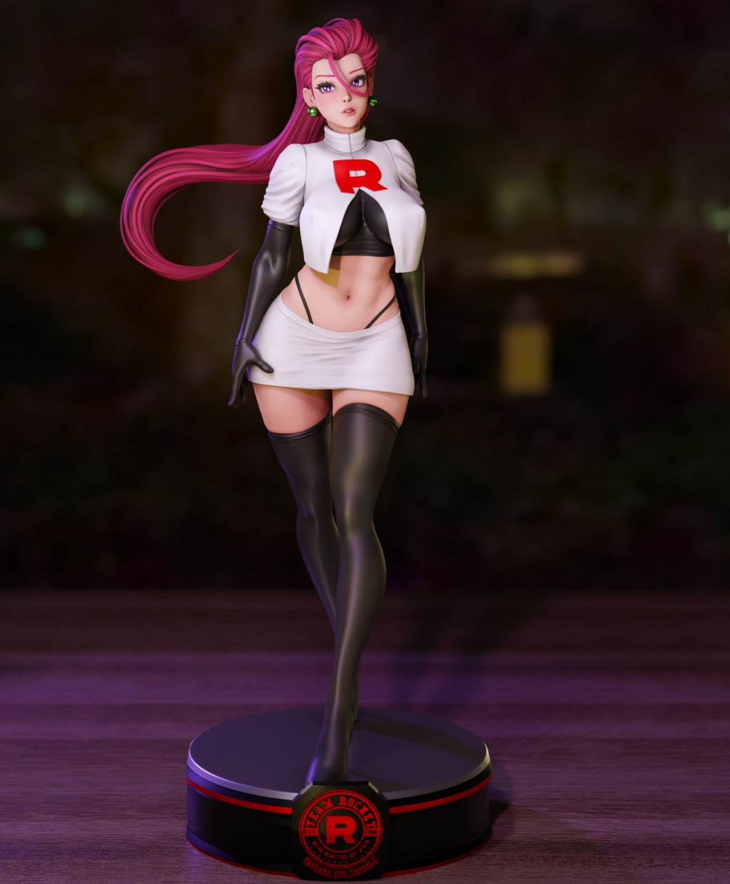 2675 Jessie NSFW - Pokemon - STL 3D Print Files