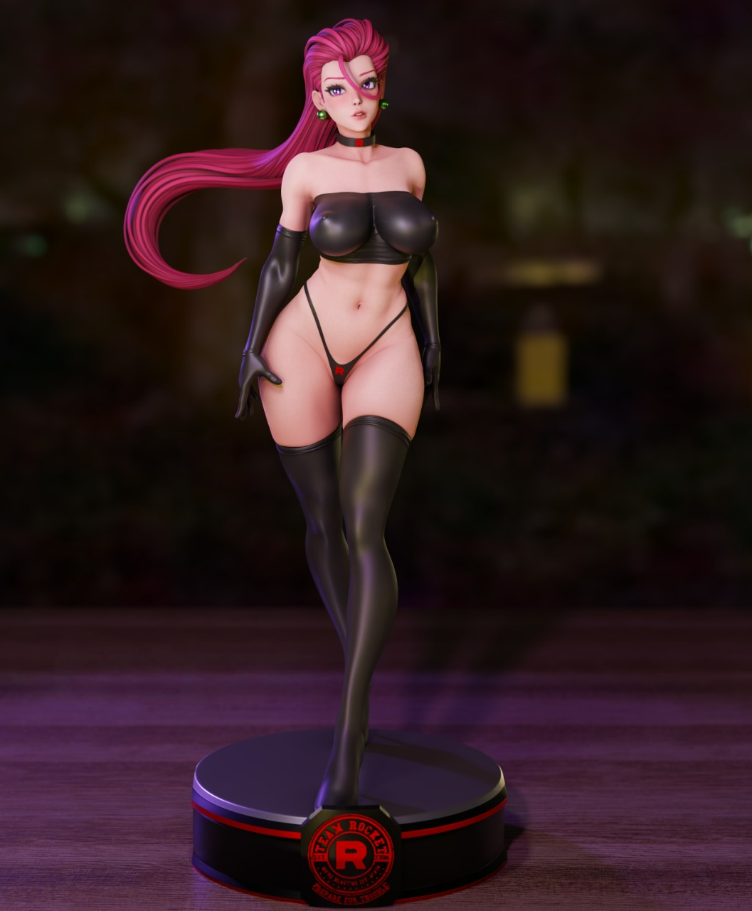 2675 Jessie NSFW - Pokemon - STL 3D Print Files