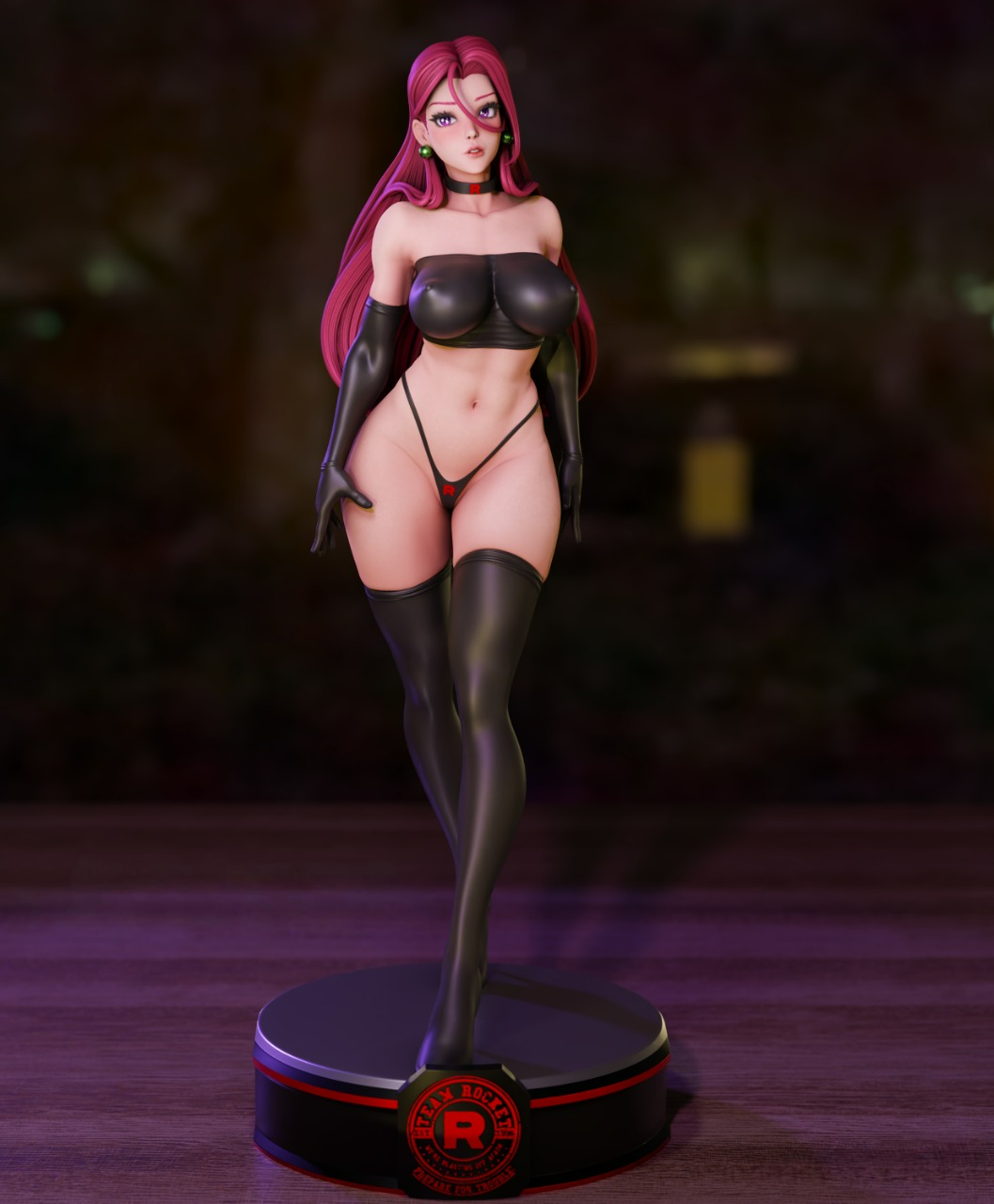 2675 Jessie NSFW - Pokemon - STL 3D Print Files