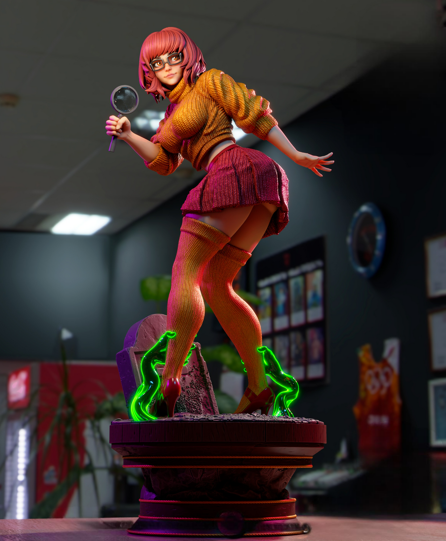 2678 Velma NSFW - Scooby Doo's - STL 3D Print Files