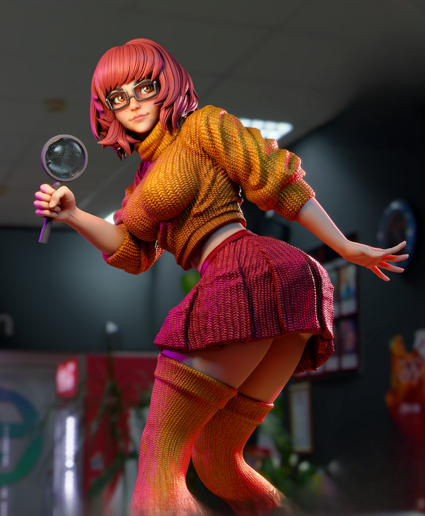 2678 Velma NSFW - Scooby Doo's - STL 3D Print Files