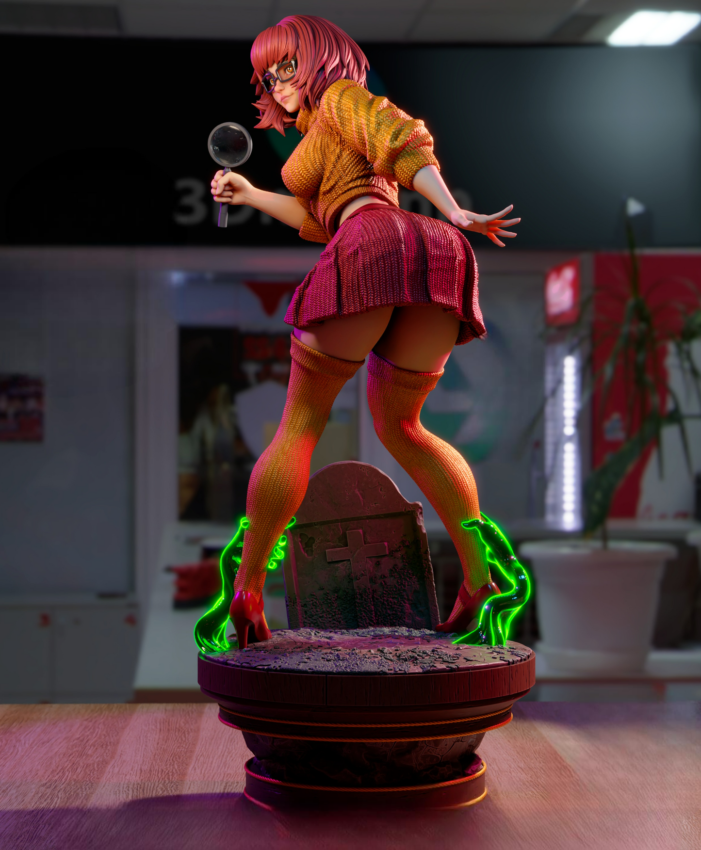 2678 Velma NSFW - Scooby Doo's - STL 3D Print Files