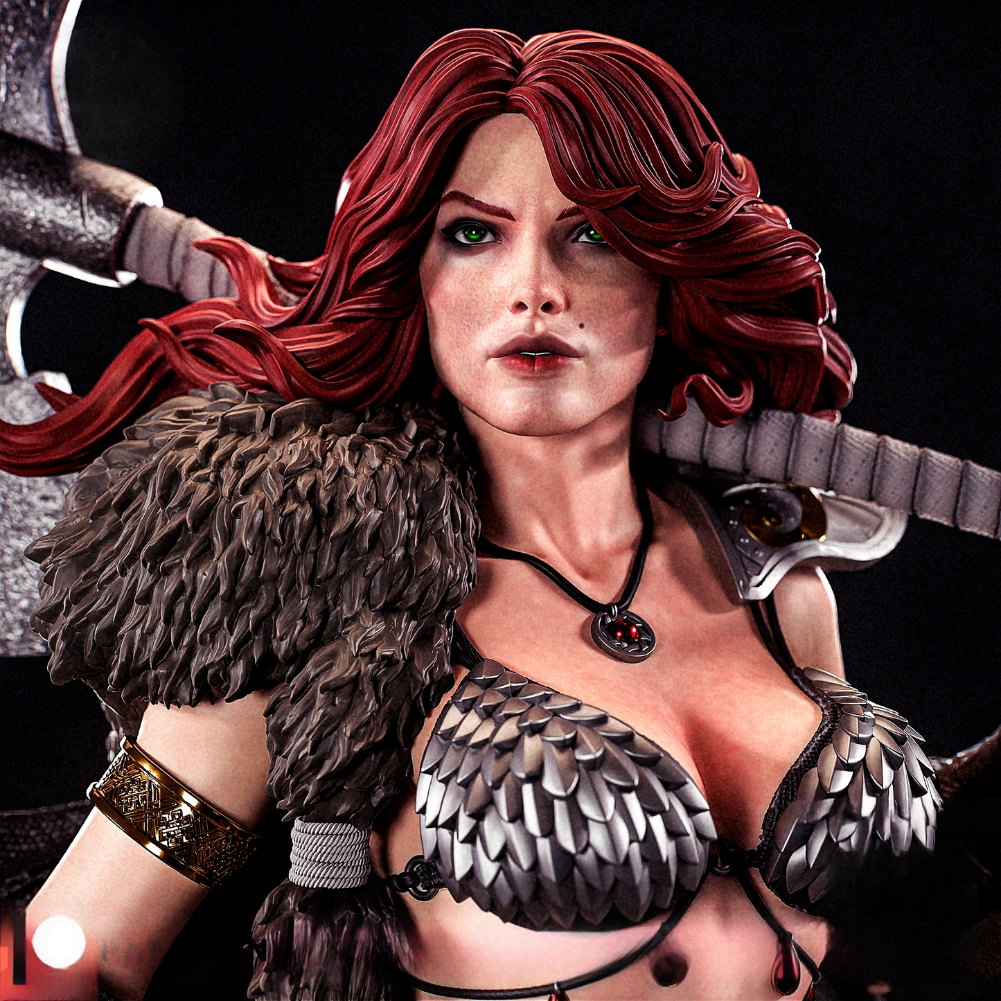 2681 Red Sonja NSFW - Marvel Comics - STL 3D Print Files