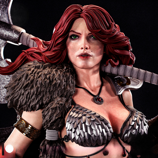 2681 Red Sonja NSFW - Marvel Comics - STL 3D Print Files