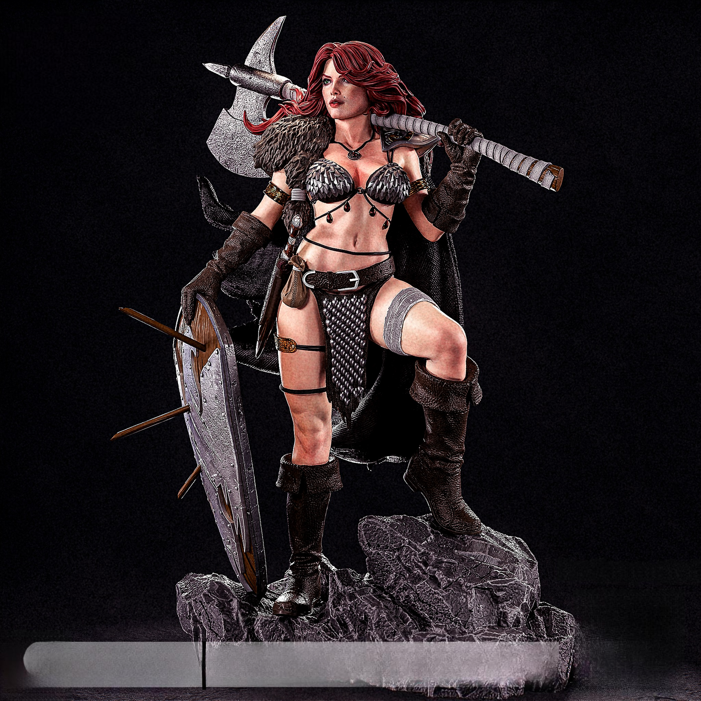 2681 Red Sonja NSFW - Marvel Comics - STL 3D Print Files