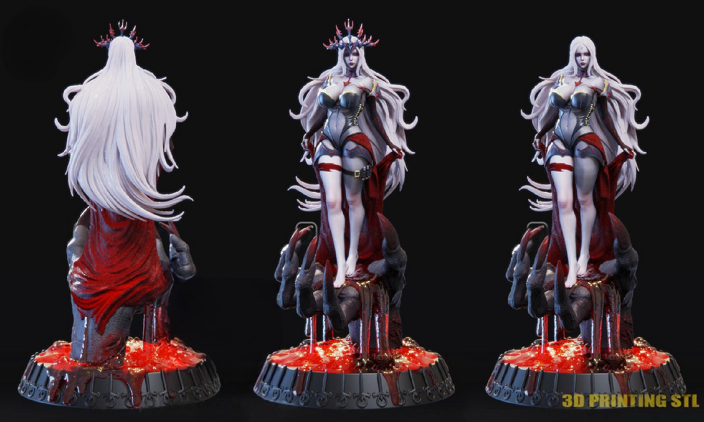 3032 Vampire Queen - STL 3D Print Files