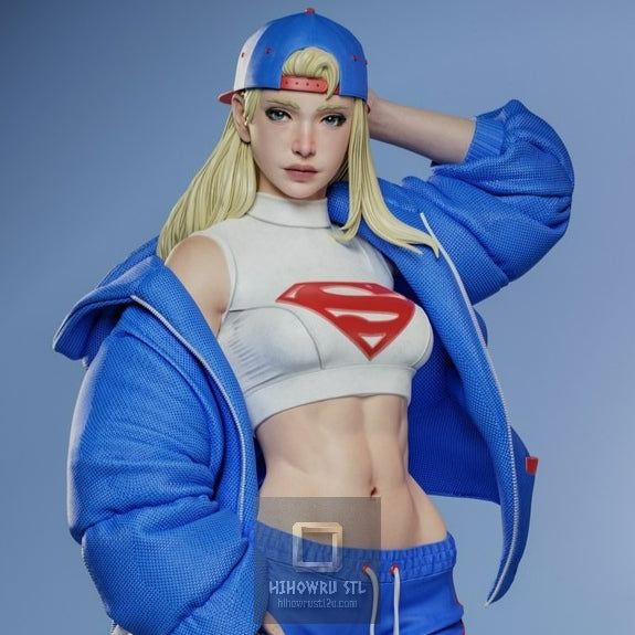 2687 Supergirl - DC Comics - STL 3D Print Files