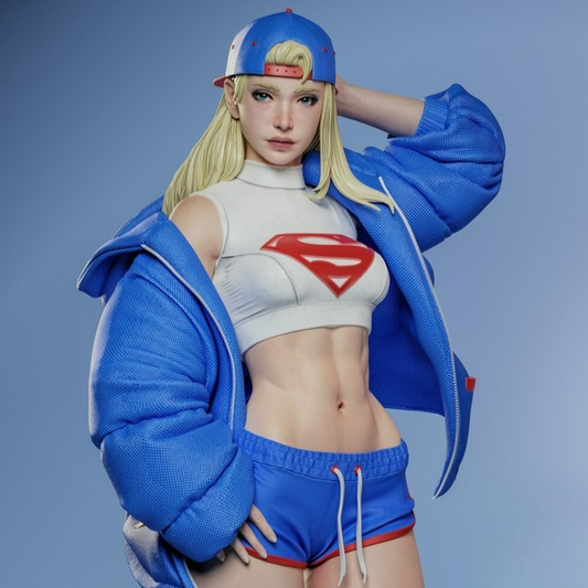 2687 Supergirl - DC Comics - STL 3D Print Files